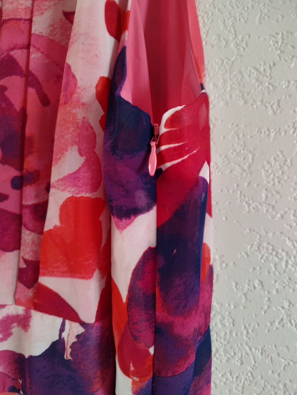 Eliza J Sleeveless Pink Floral Maxi Dress - Picture 6 of 6